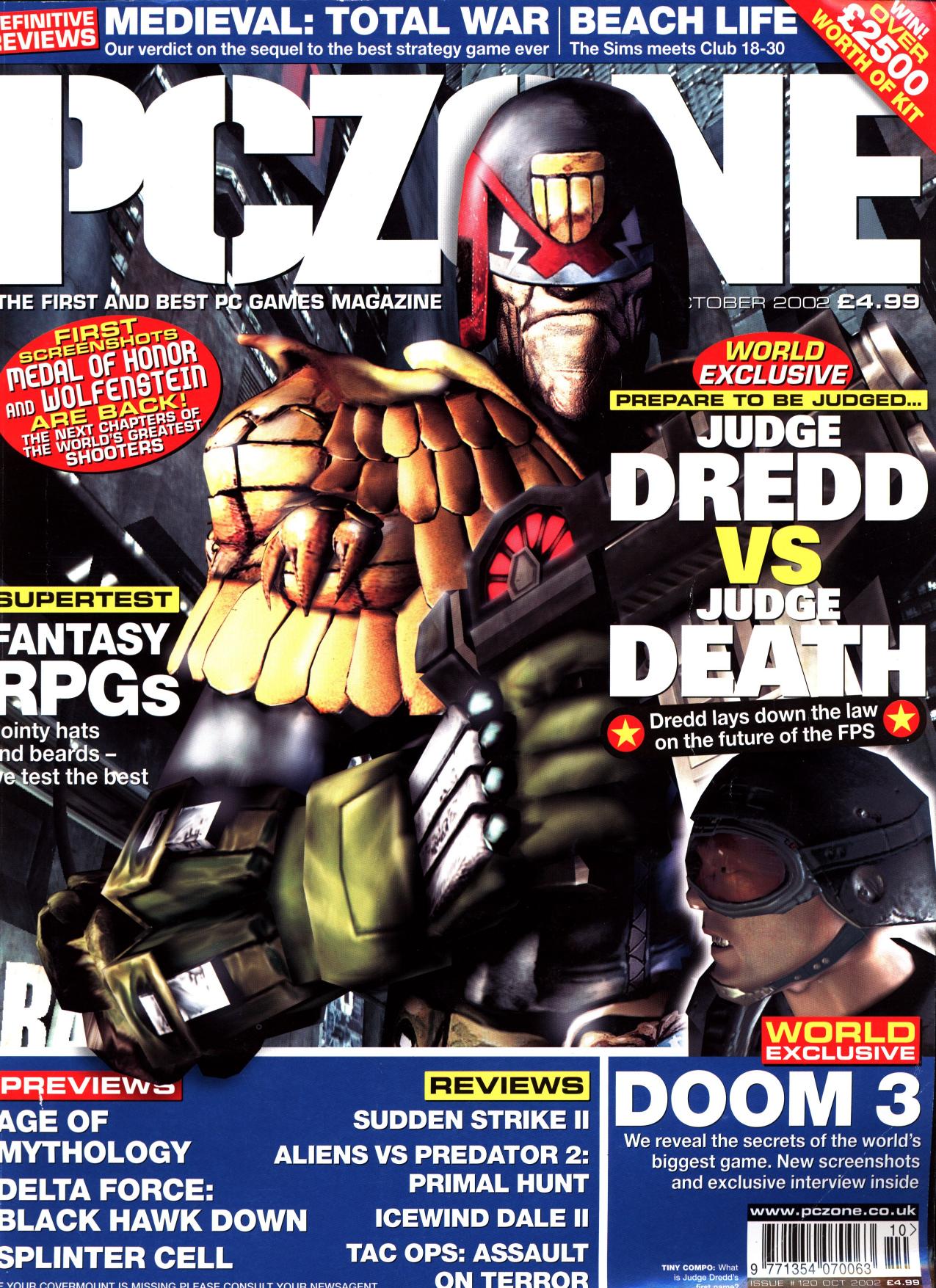 PC Zone Issue 120 (October 2002)
