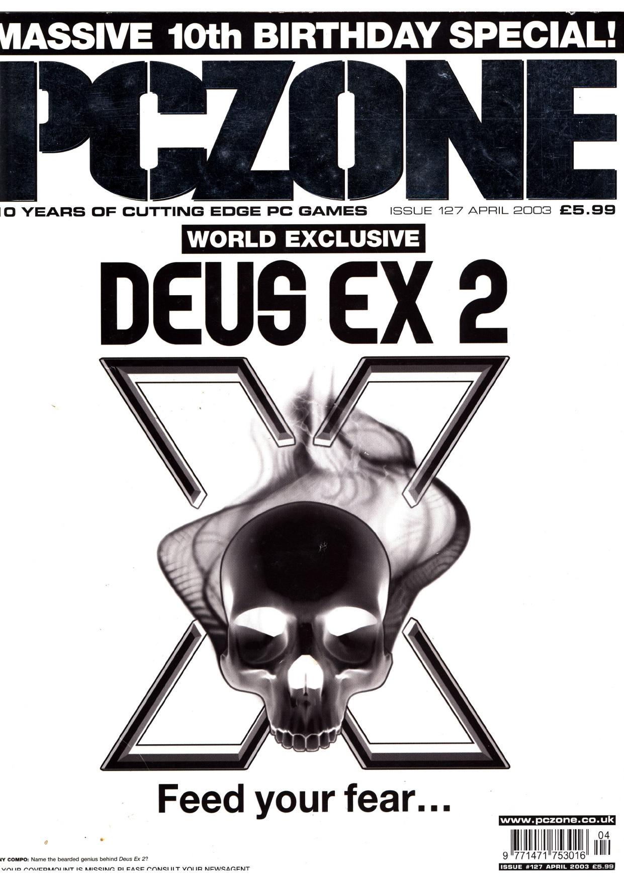 PC Zone Issue 127 (April 2003)