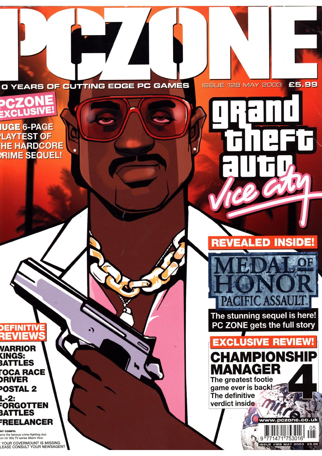 PC Zone Issue 128 (May 2003)