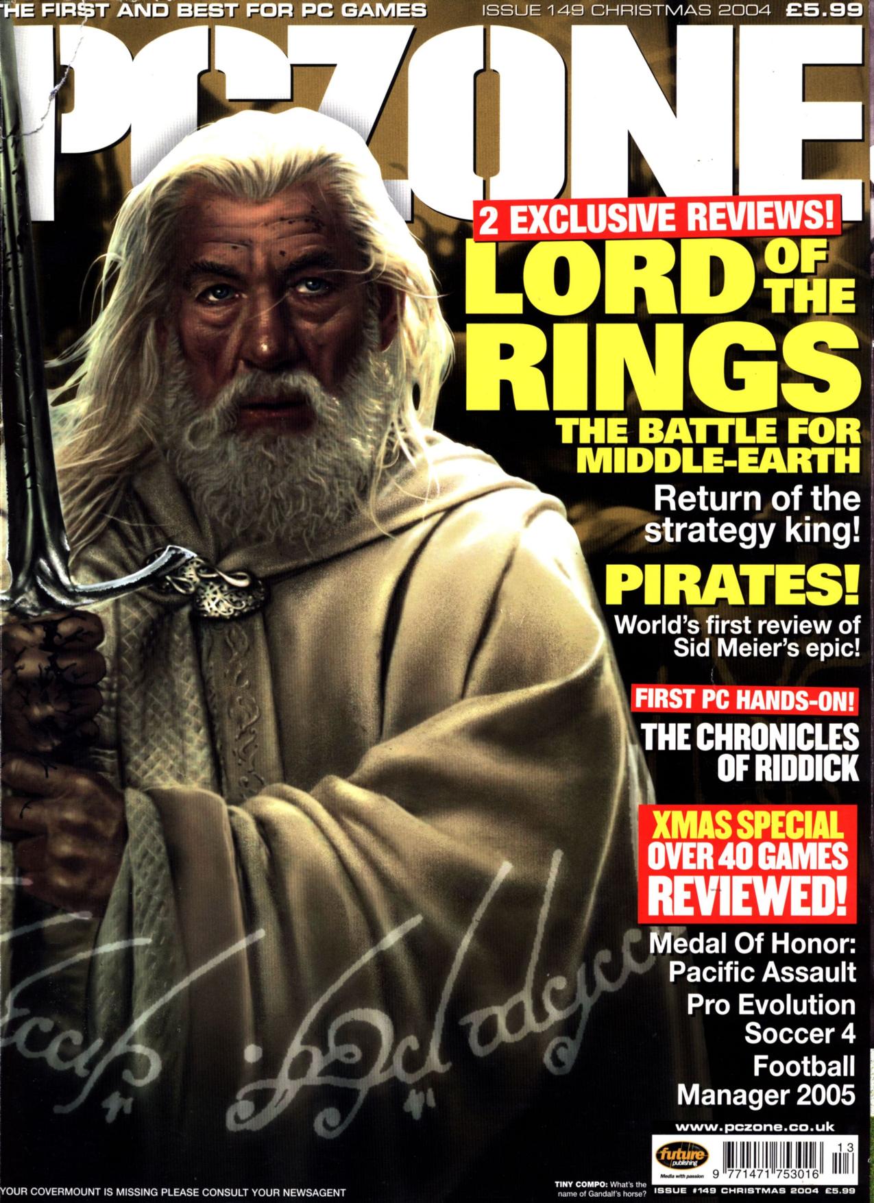 PC Zone Issue 149 (Xmas 2004)