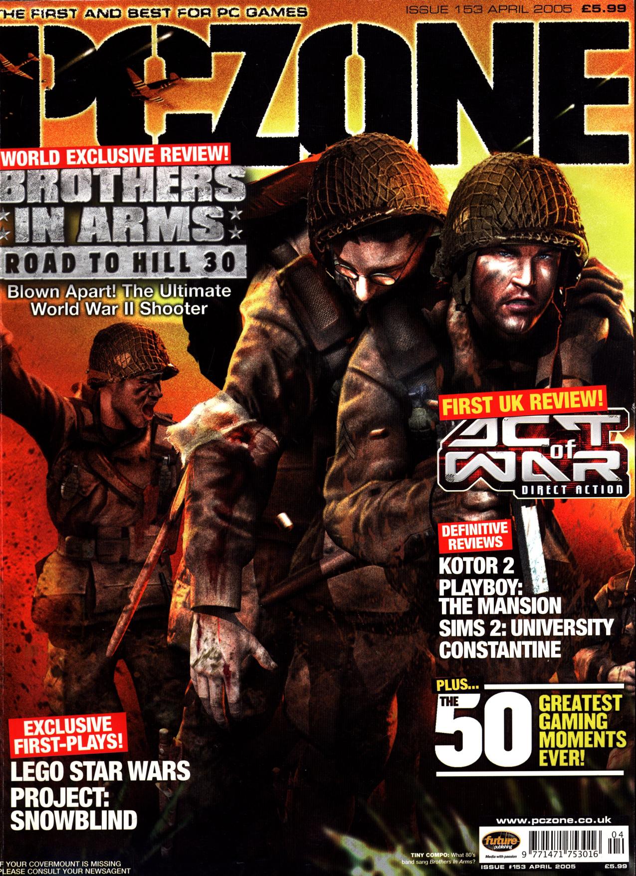 PC Zone Issue 153 (April 2005)