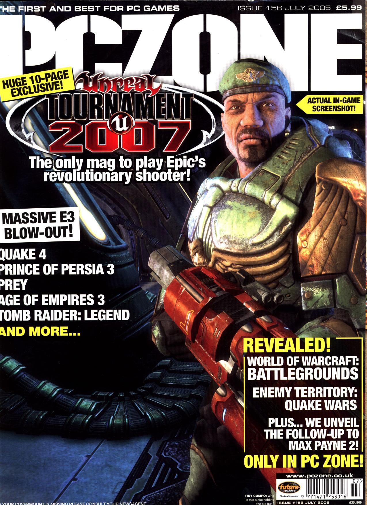 PC Zone Issue 156 (July 2005)