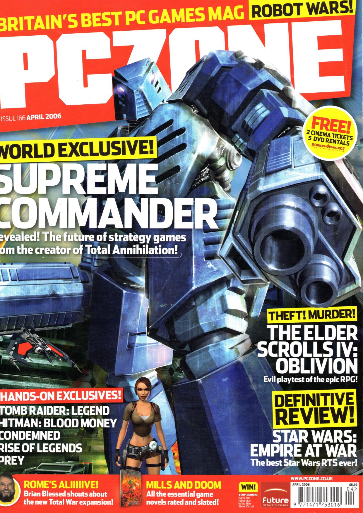 PC Zone Issue 166 (April 2006)
