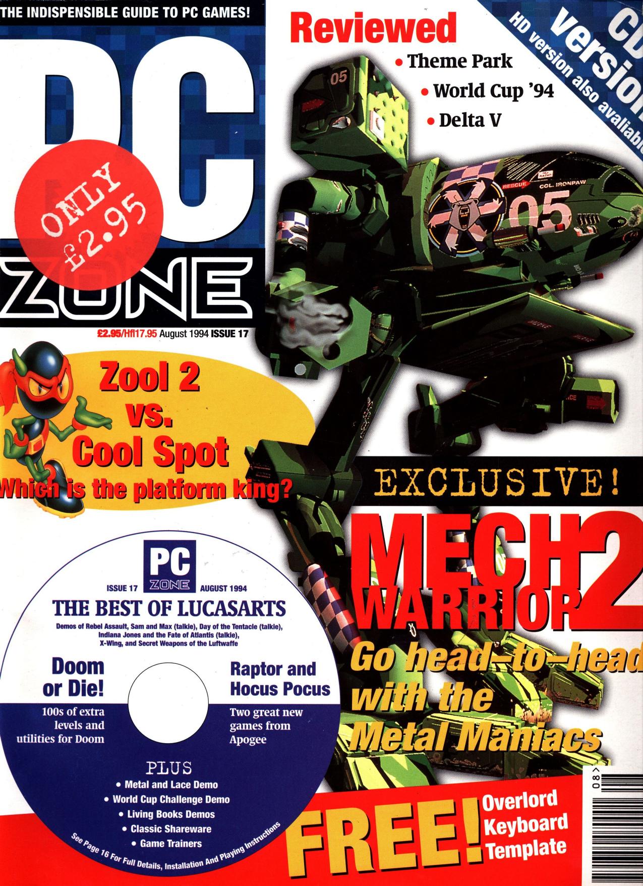 PC Zone Issue 17 (August 1994)