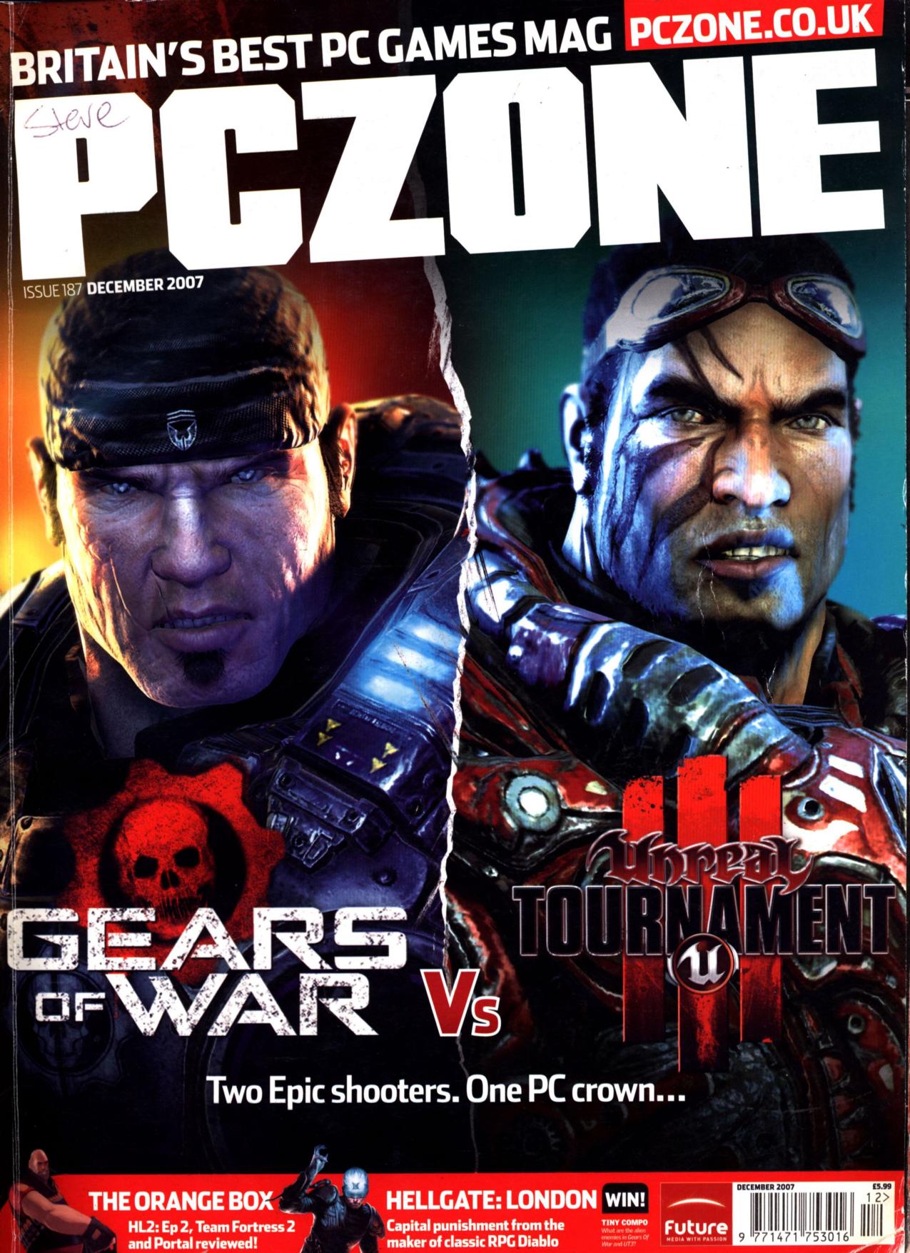 PC Zone Issue 187 (December 2007)