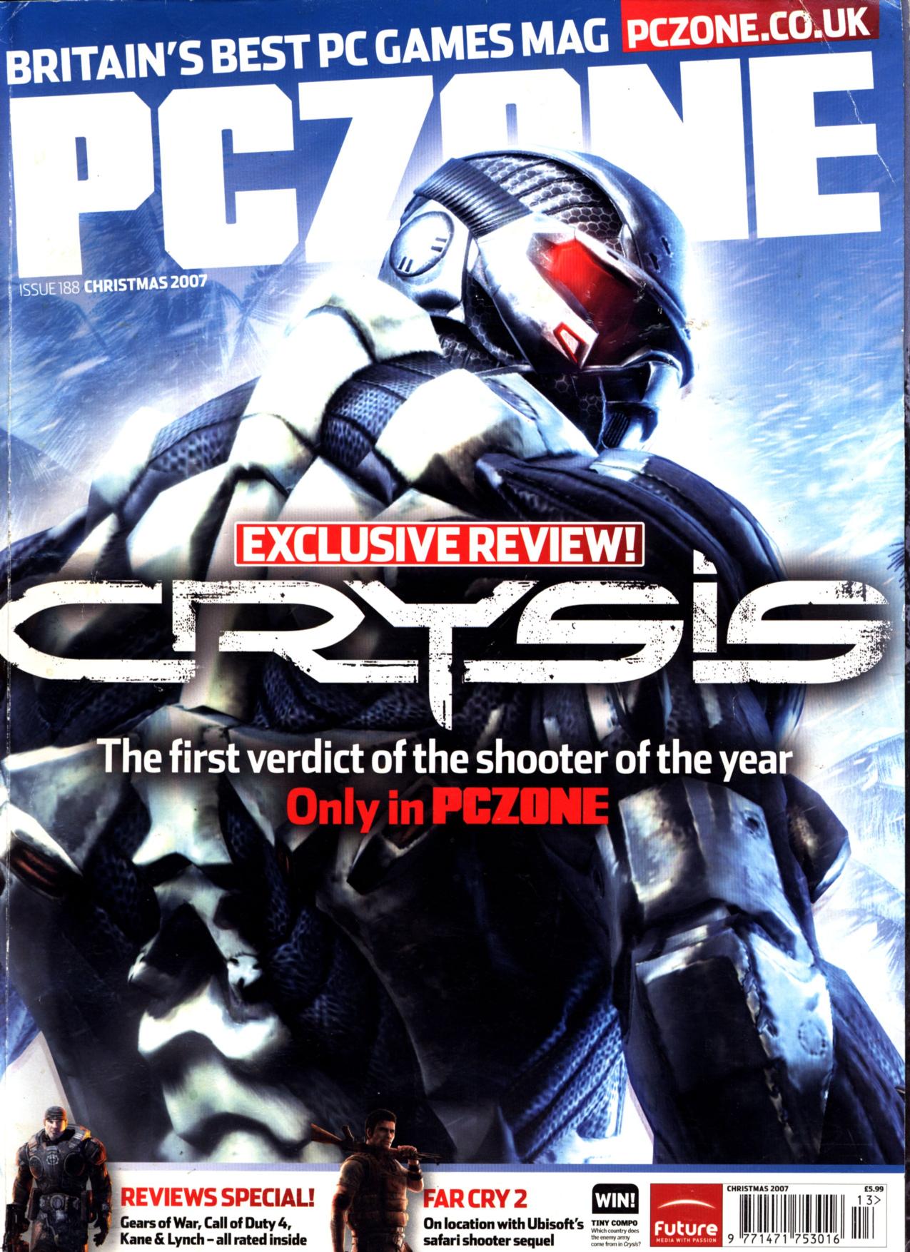 PC Zone Issue 188 (Xmas 2007)