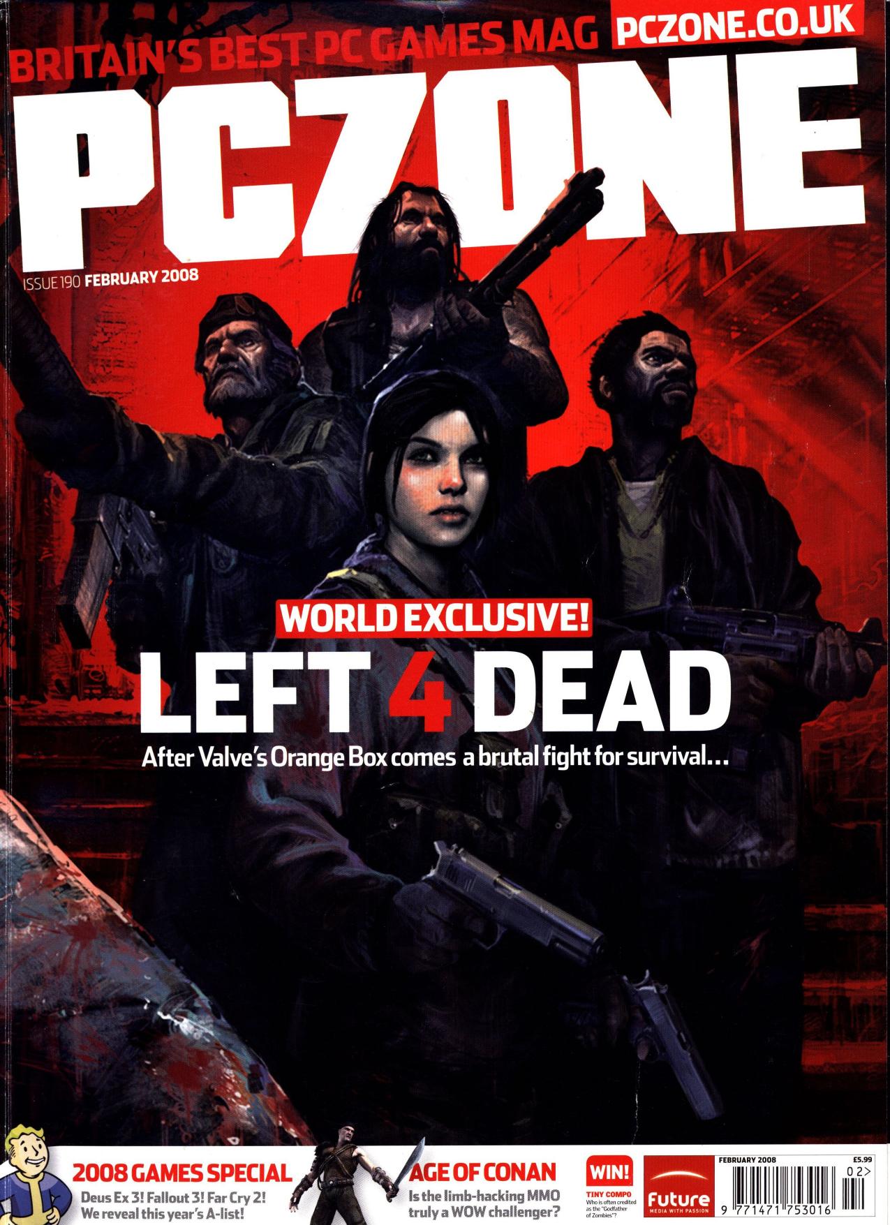PC Zone Issue 190 (February 2008)