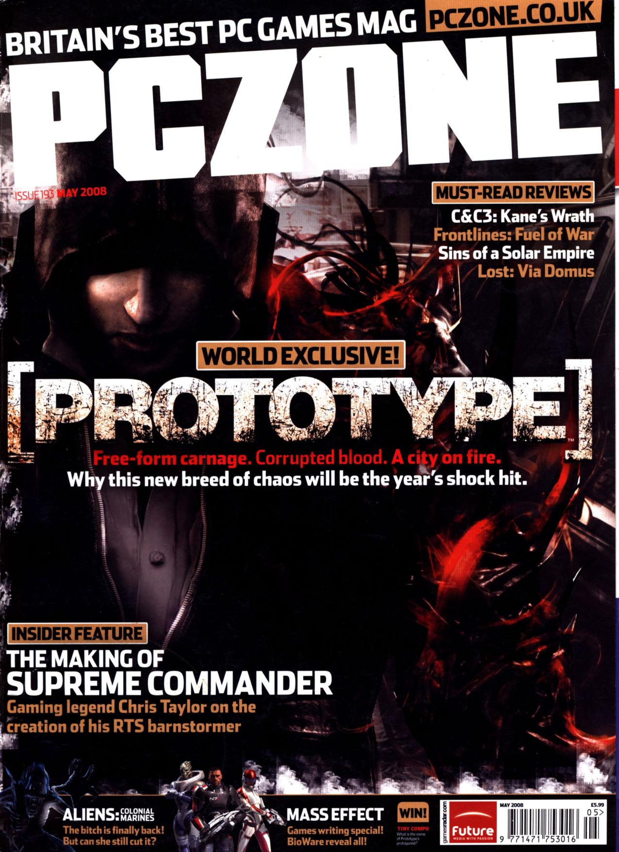 PC Zone Issue 193 (May 2008)