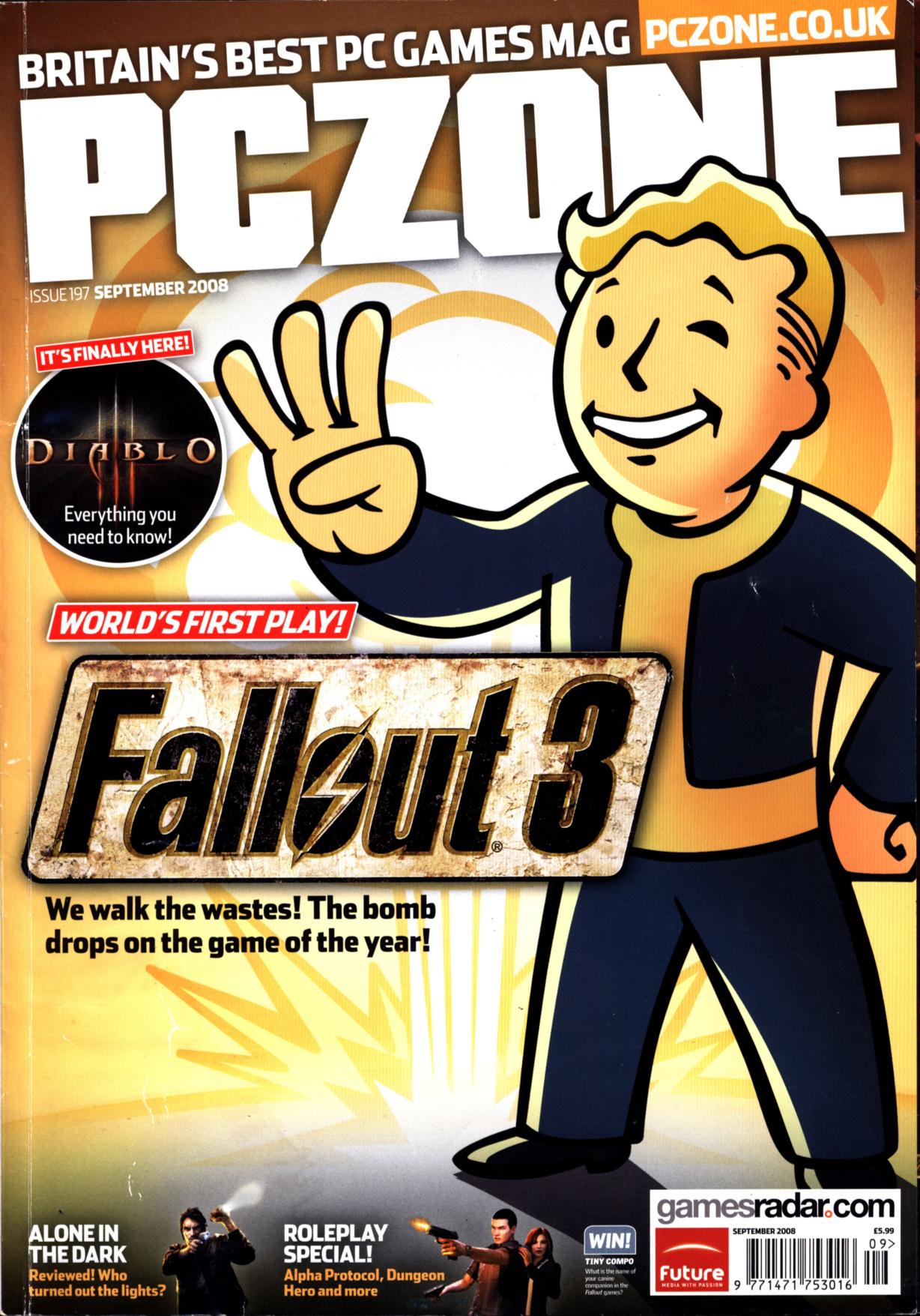 PC Zone Issue 197 (September 2008)