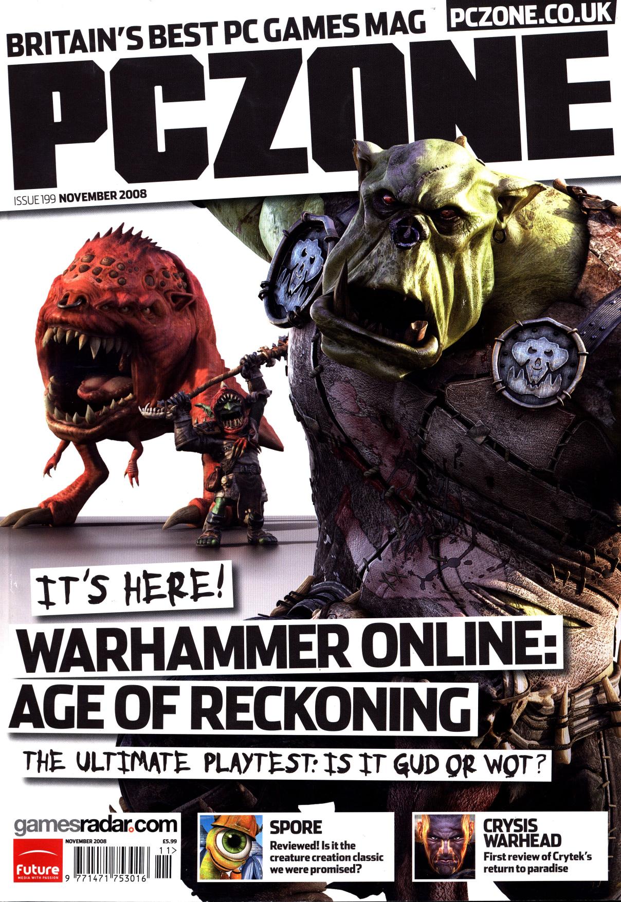 PC Zone Issue 199 (November 2008)