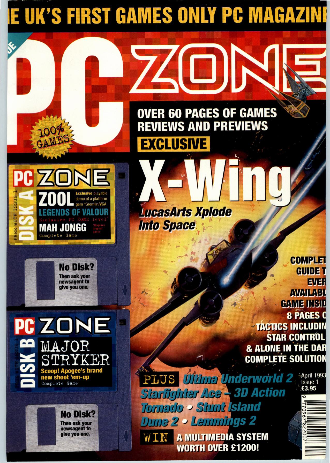 PC Zone Issue 1 (April 1993)
