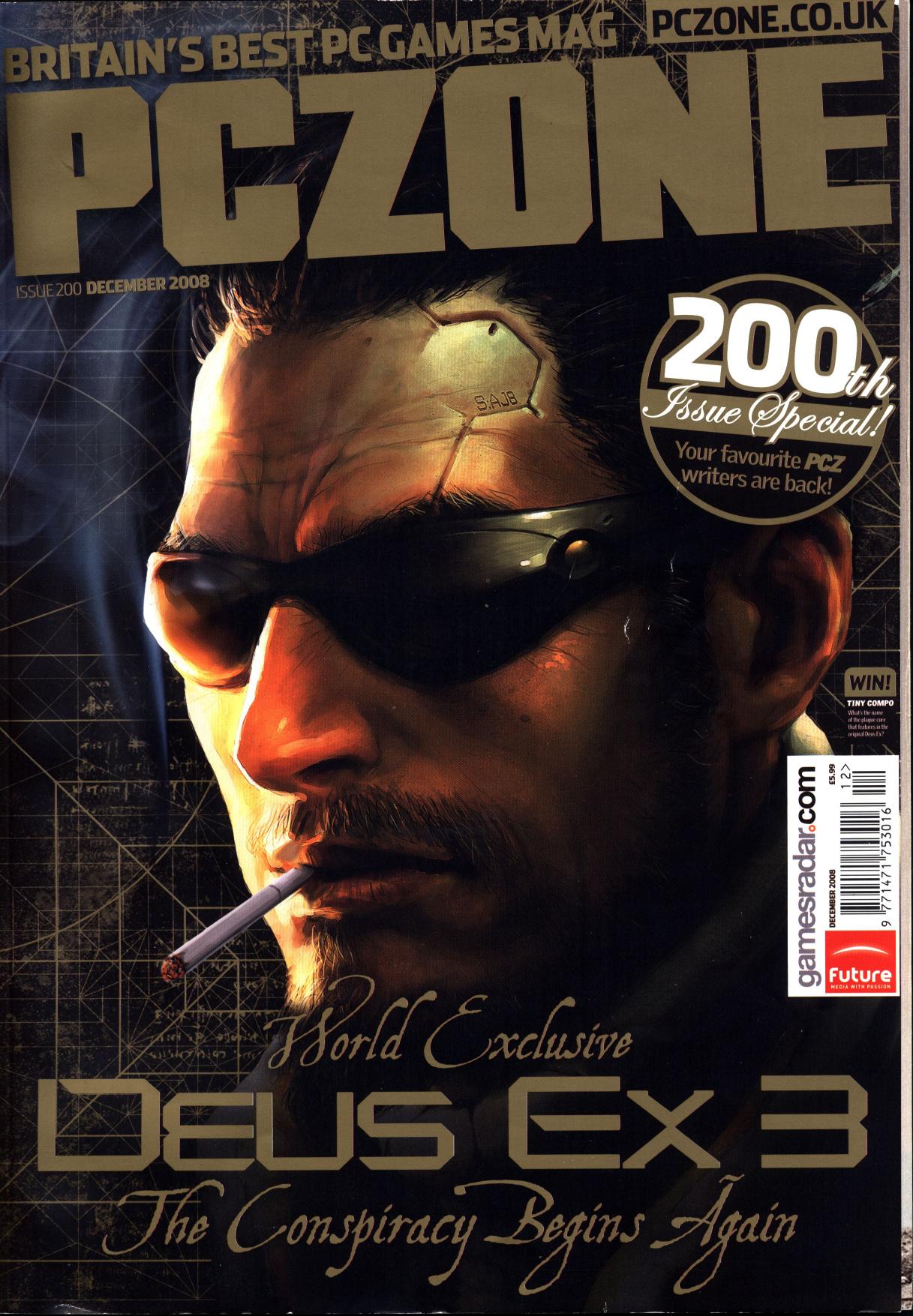 PC Zone Issue 200 (December 2008)
