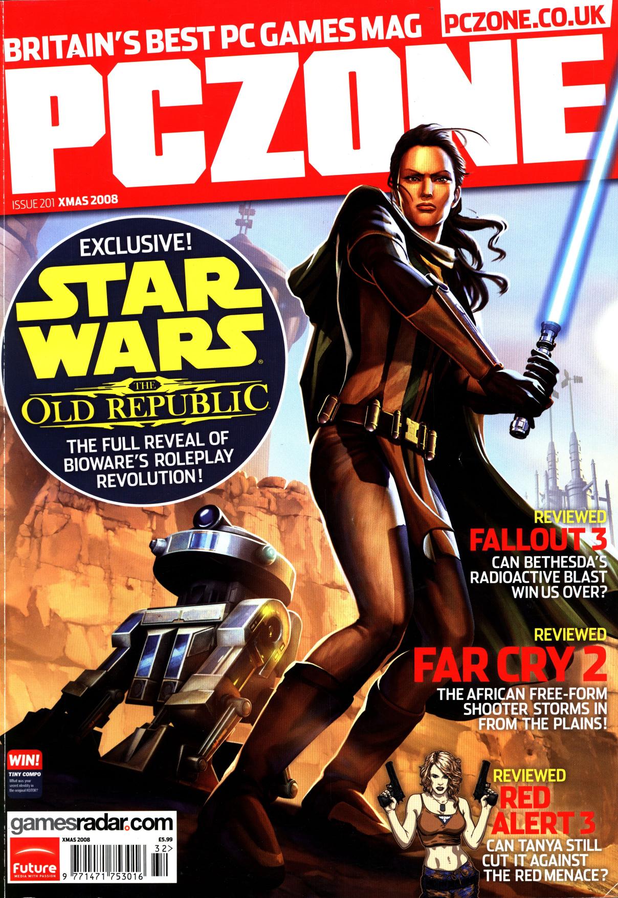 PC Zone Issue 201 (Xmas 2008)