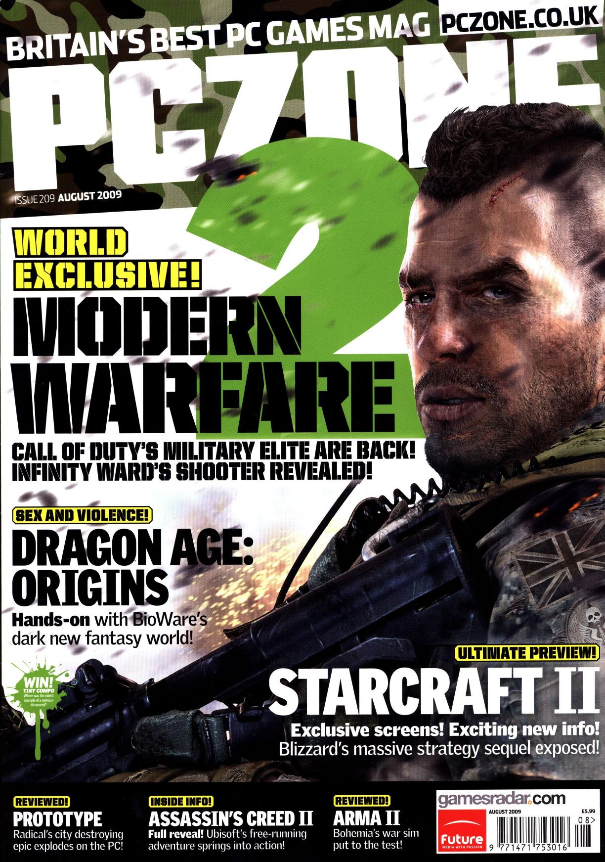 PC Zone Issue 209 (August 2009)