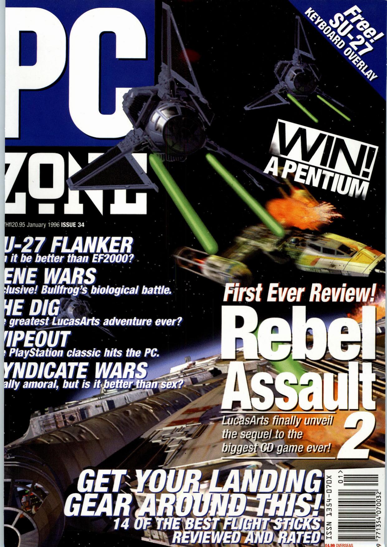 PC Zone Issue 34 (January 1996)