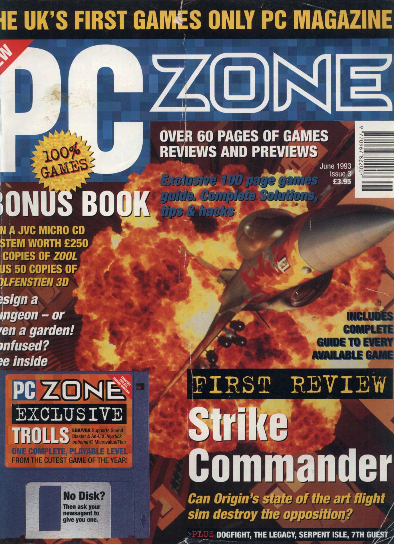 PC Zone Issue 3 (June 1993)