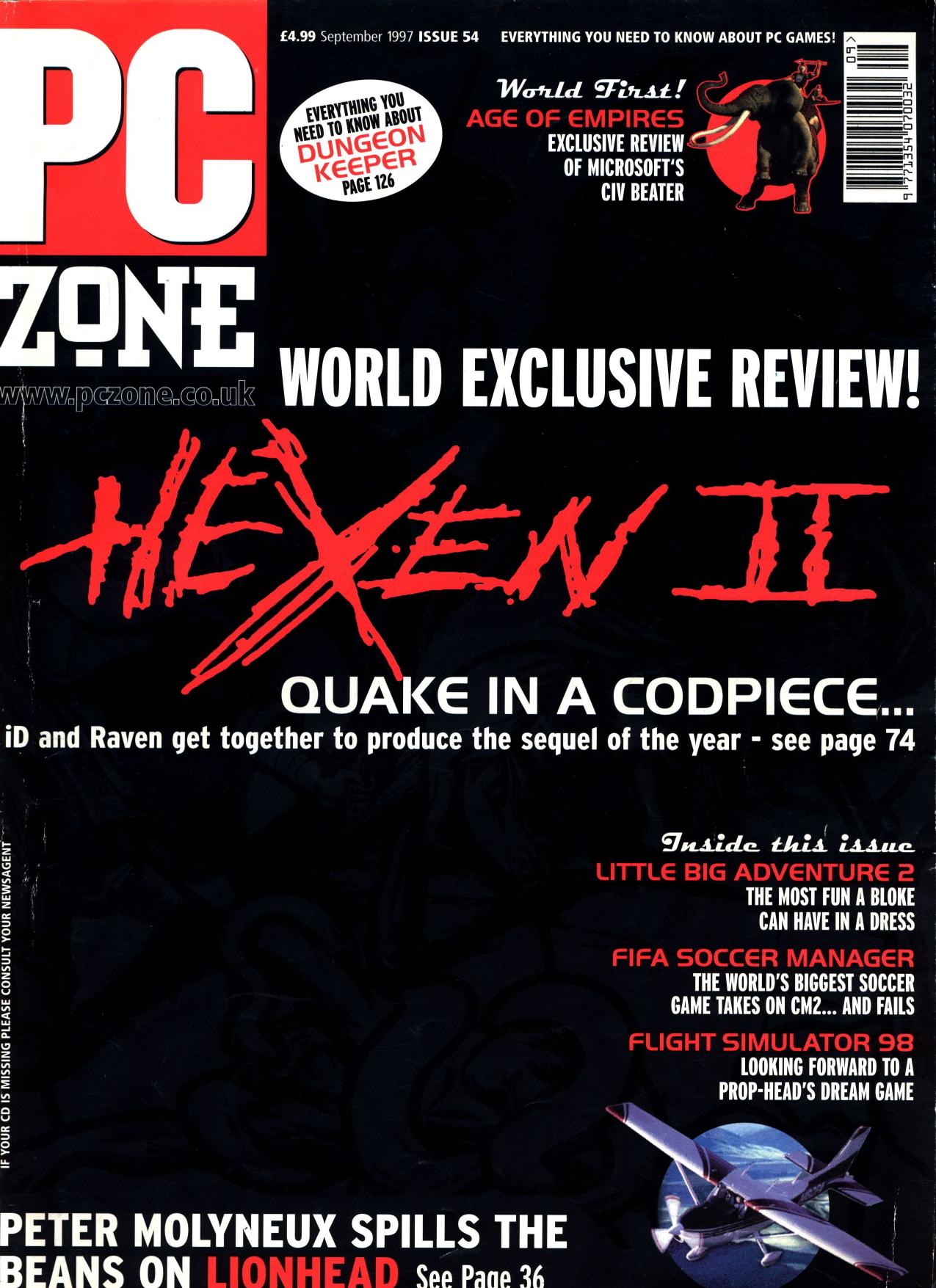 PC Zone Issue 54 (September 1997)