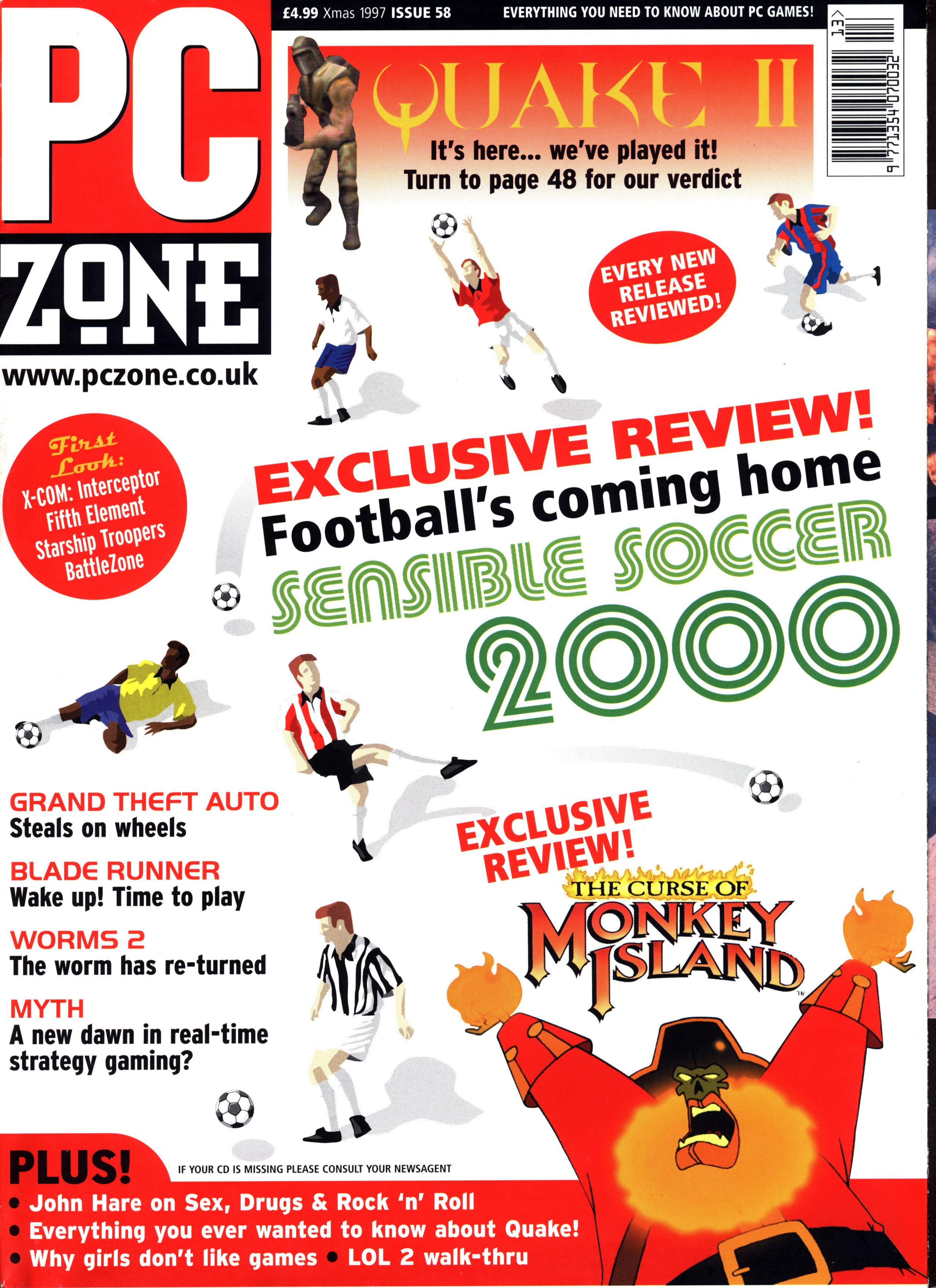 PC Zone Issue 58 (Xmas 1997)