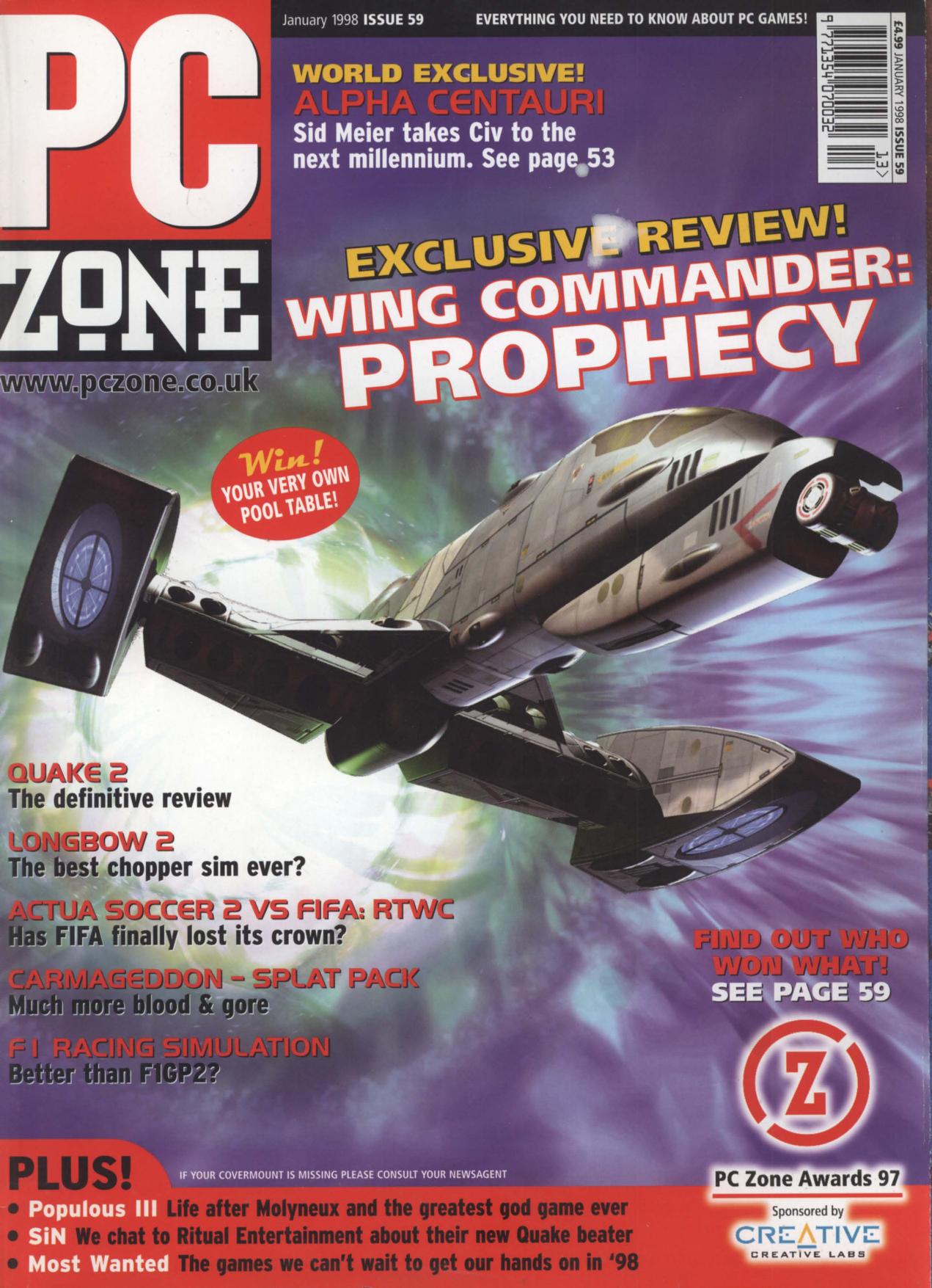 PC Zone Issue 59 (January 1998)