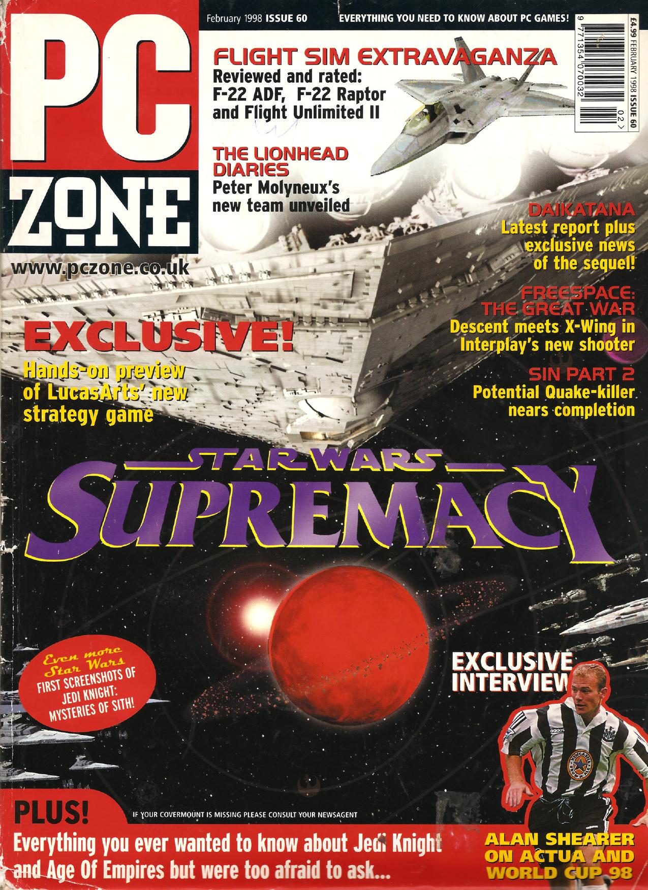 PC Zone Issue 60 (February 1998)