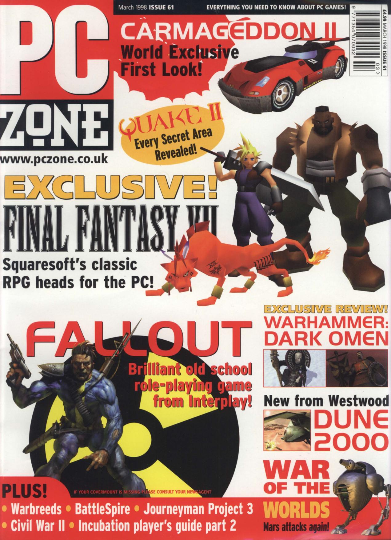 PC Zone Issue 61 (March 1998)