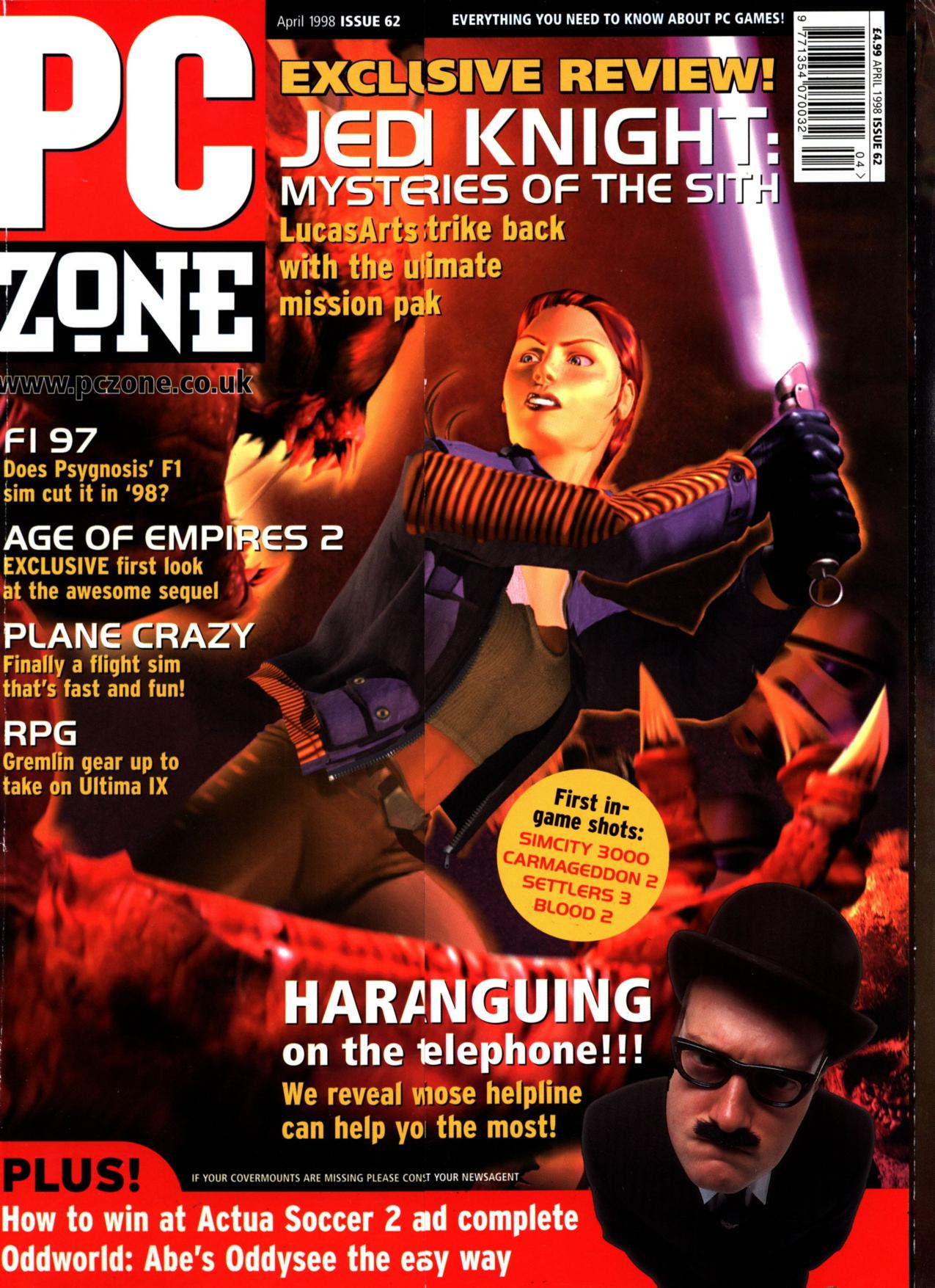 PC Zone Issue 62 (April 1998)