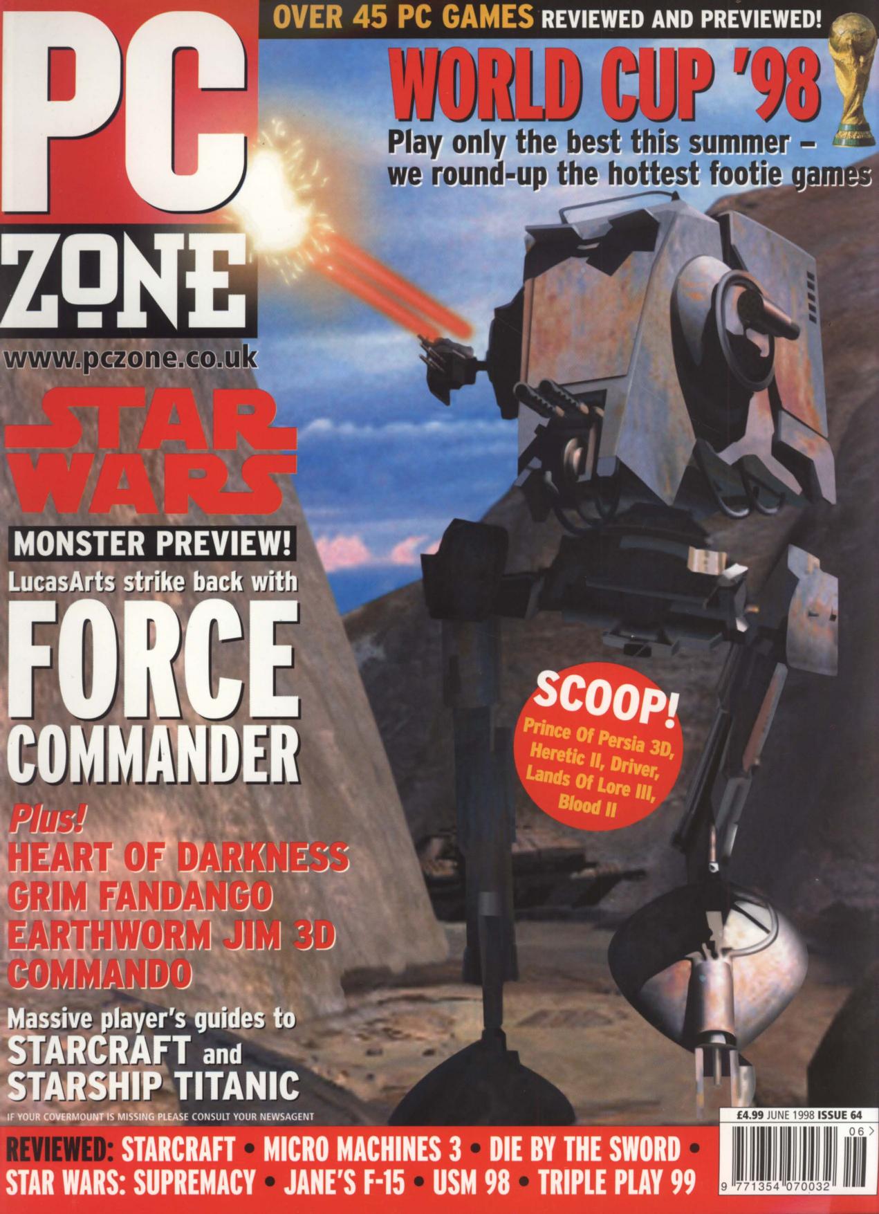 PC Zone Issue 64 (June 1998)