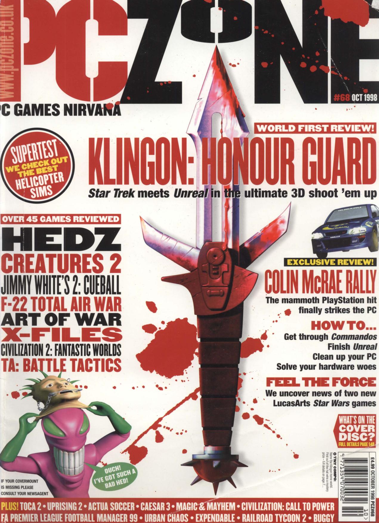 PC Zone Issue 68 (October 1998)