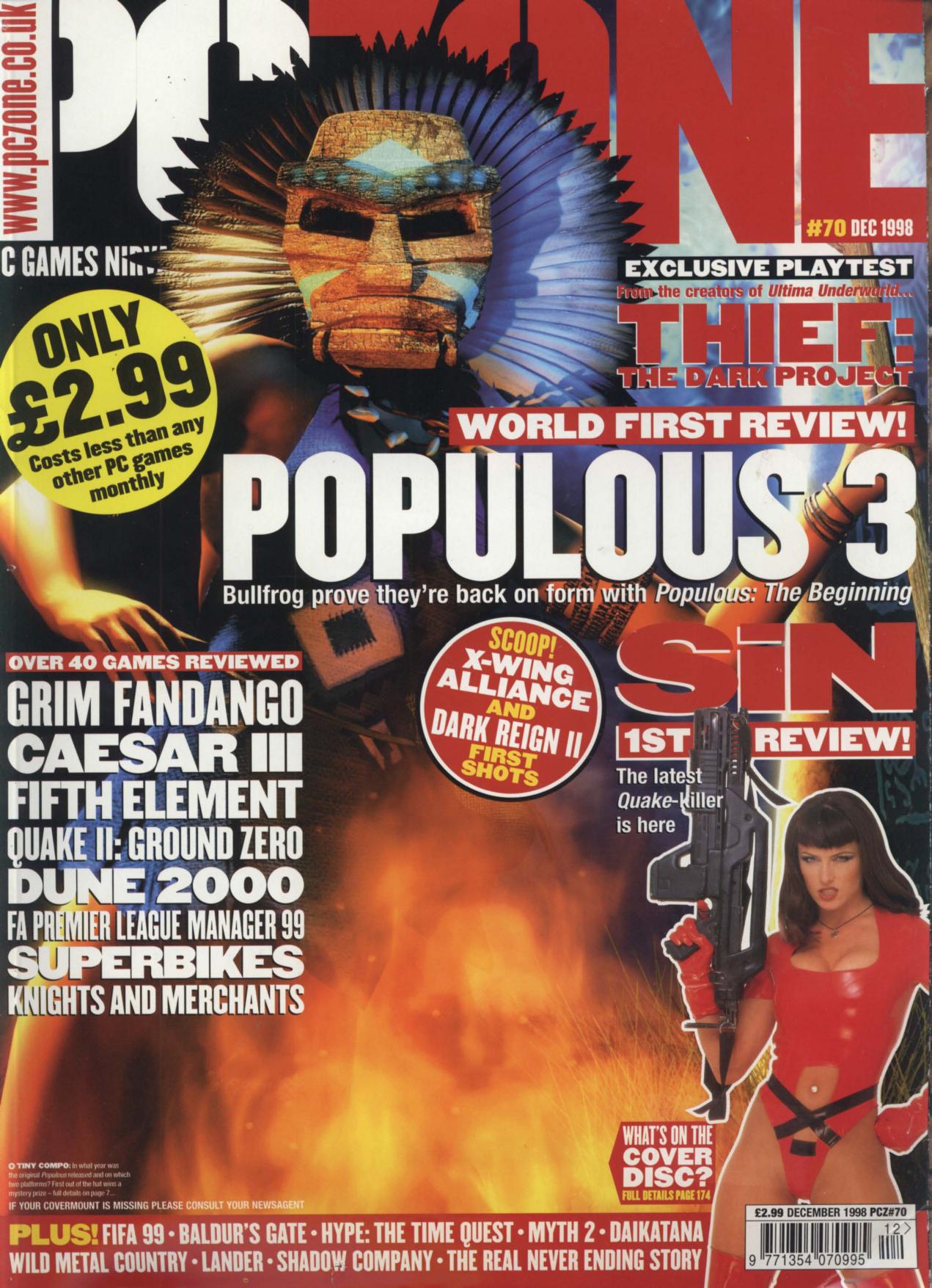 PC Zone Issue 70 (December 1998)