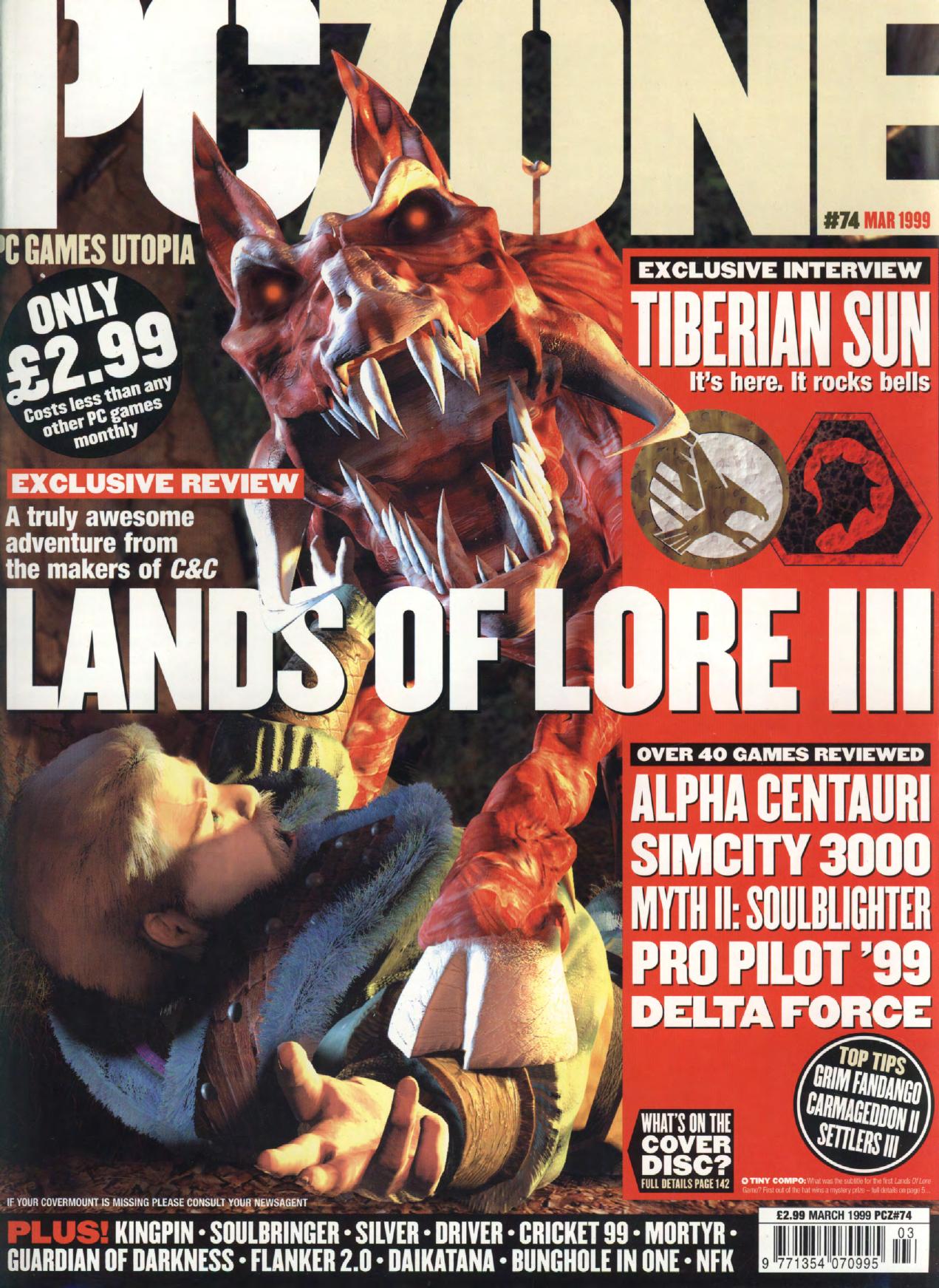 PC Zone Issue 74 (March 1999)