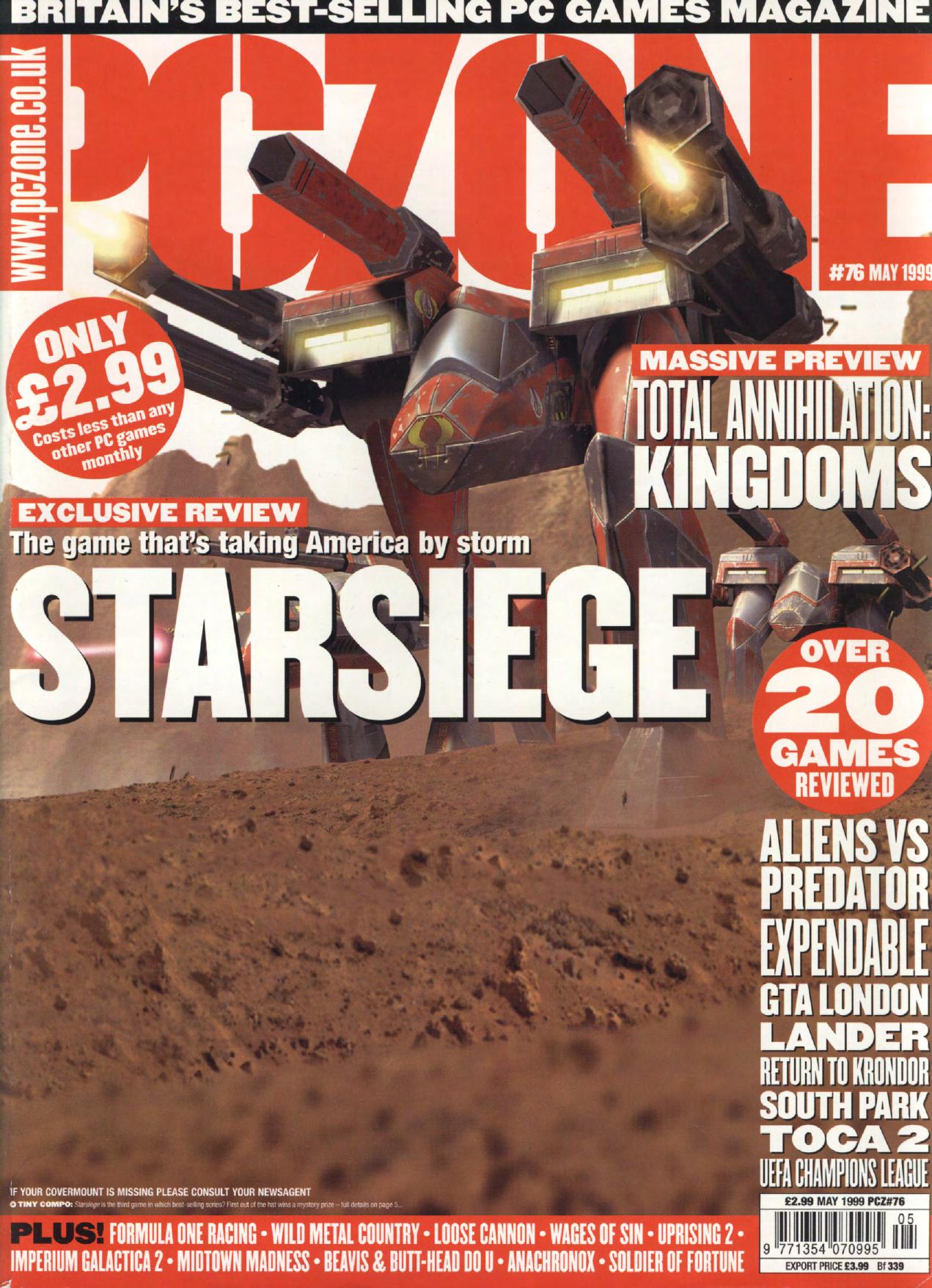 PC Zone Issue 76 (May 1999)