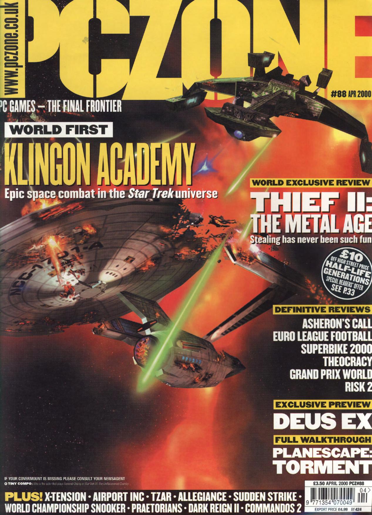 PC Zone Issue 88 (April 2000)