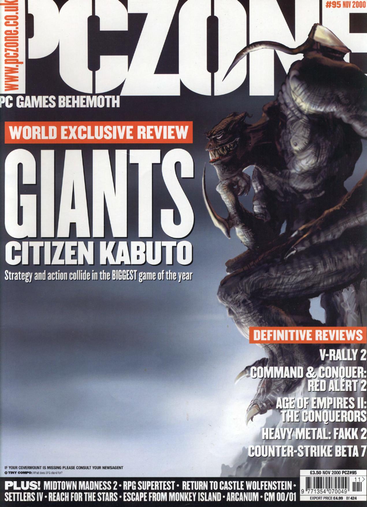 PC Zone Issue 95 (November 2000)