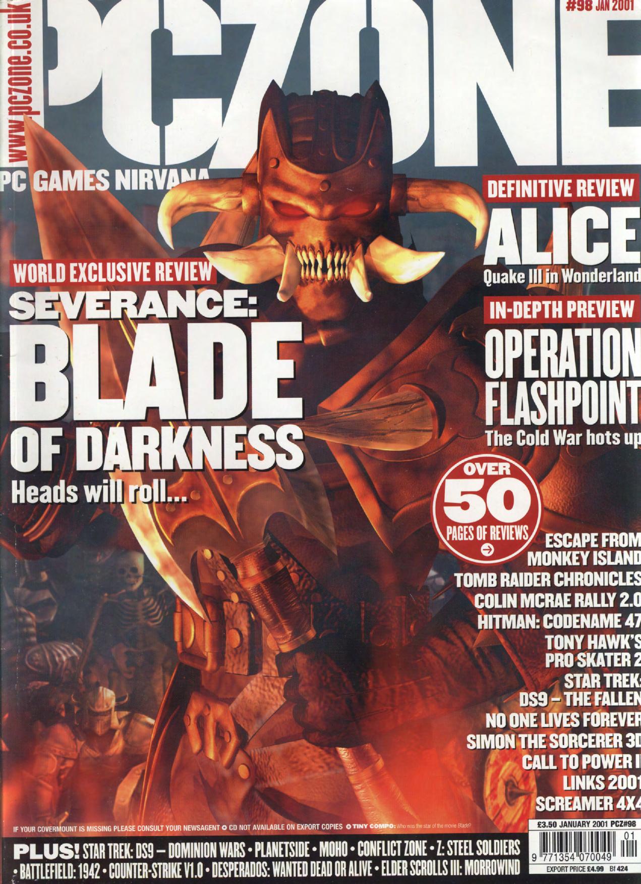 PC Zone Issue 98 (January 2001)