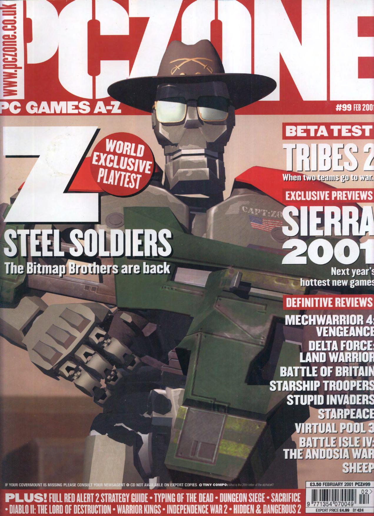 PC Zone Issue 99 (February 2001)