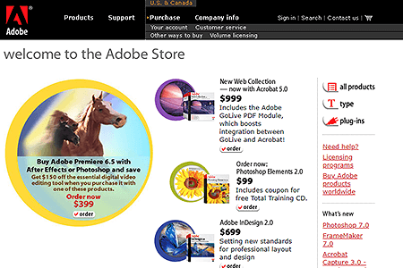 Adobe Store