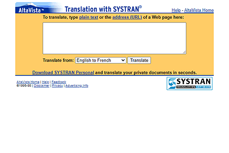 Babel Fish AltaVista:Translations