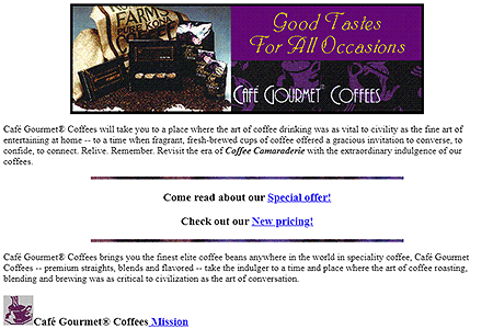 Café Gourmet Coffees