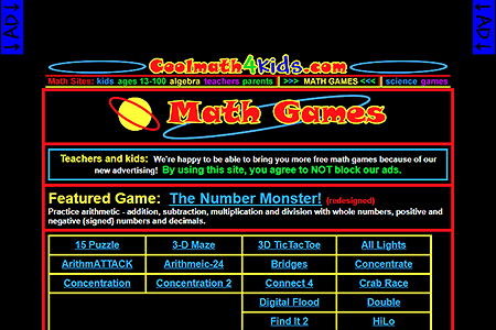 Cool Math Games