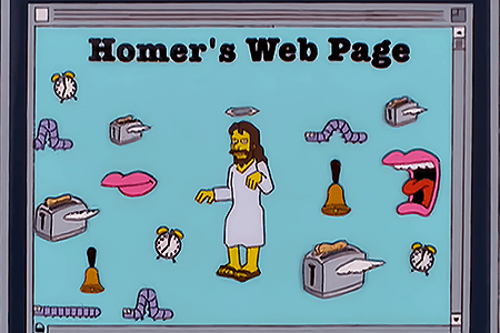 Homer’s Web Page