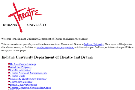Indiana University Department of Theatre and Drama