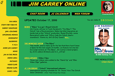 Jim Carrey Online