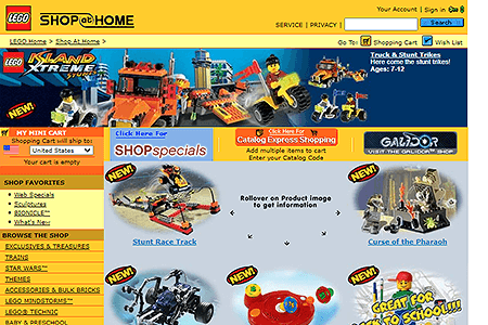 LEGO Shop at Home