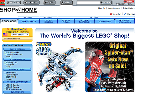 LEGO Shop at Home