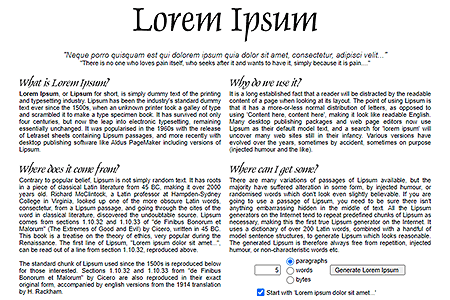 Lorem Ipsum