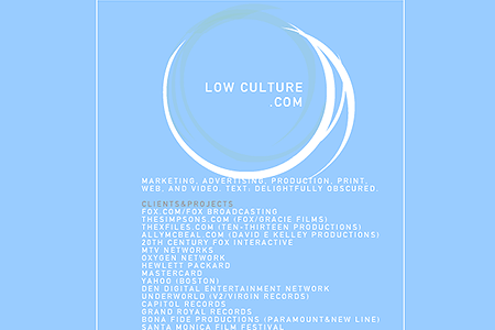 Low Culture