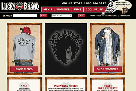 Lucky Brand Dungarees