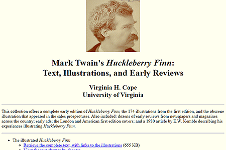 Mark Twain’s Huckleberry Finn