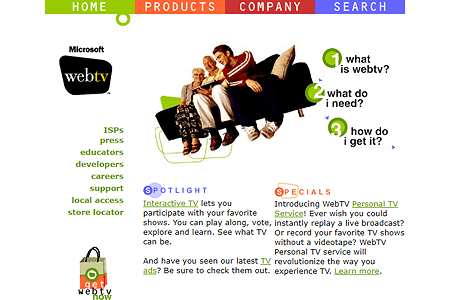 Microsoft WebTV Networks