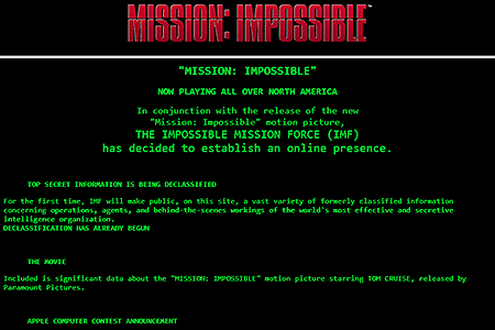 Mission: Impossible